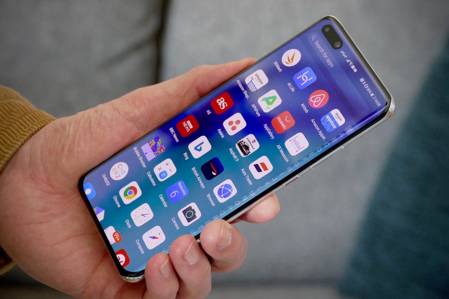 Huawei P40 Pro App Drawer