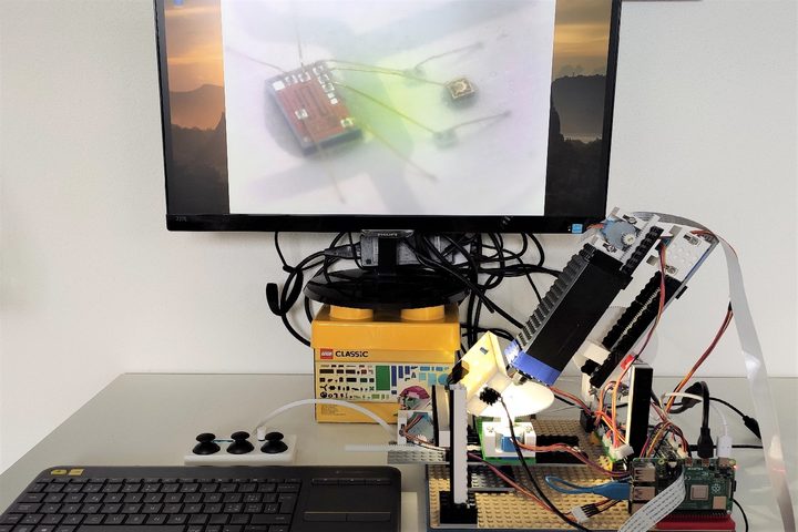 Lego microscope