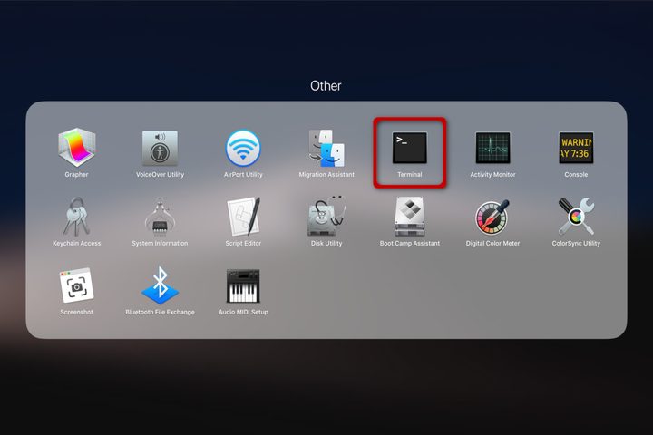 MacOS Terminal Location