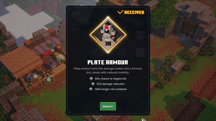 Minecraft Dungeons all armor types