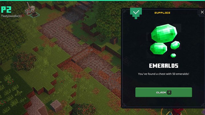 Minecraft Dungeons emerald chests