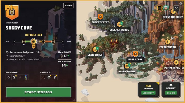 Minecraft Dungeons item drop locations
