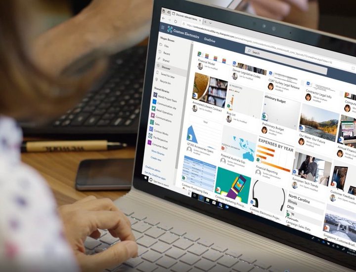 OneDrive on a Windows PC.