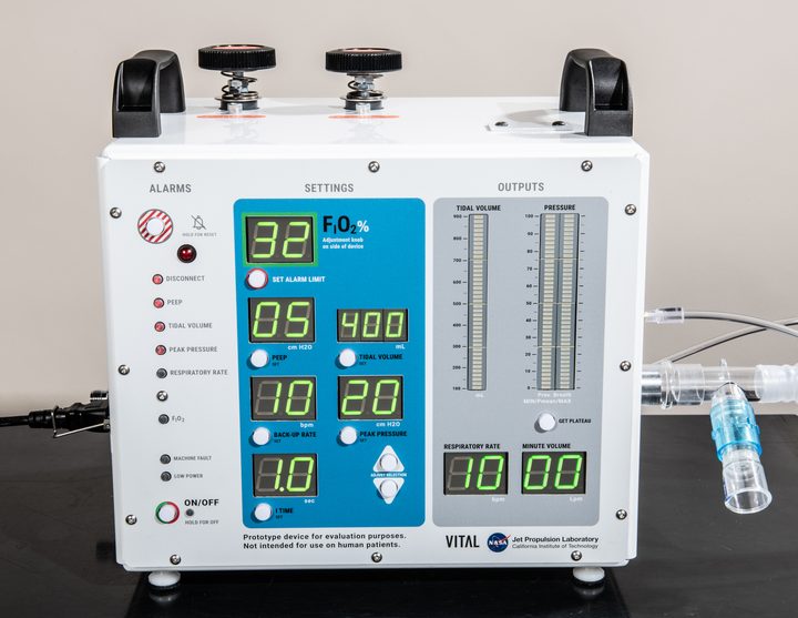 NASA's VITAL ventilator