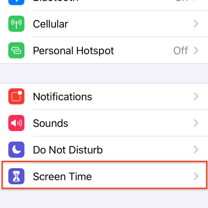 iOS restrictions
