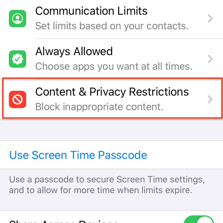 how to delete apps on an iphone restrictions5