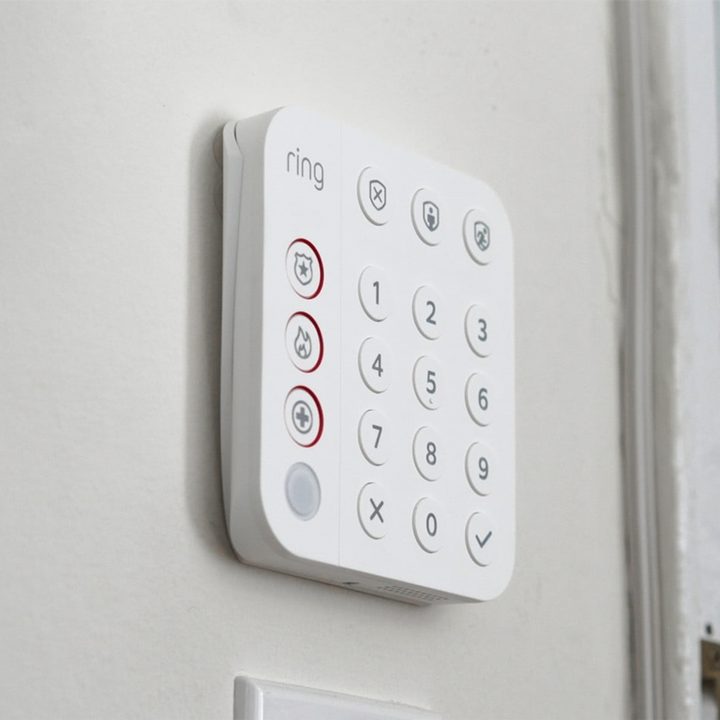 Ring Alarm (2nd Gen) Keypad on wall