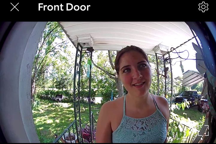 Ring Video Doorbell 3 Plus live video