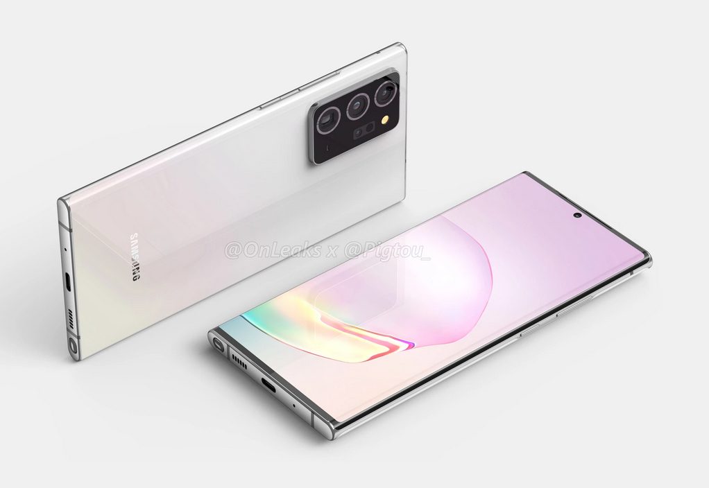 Samsung Galaxy Note 20 Plus render leak