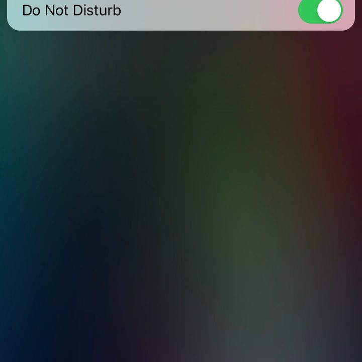 Siri Do Not Disturb