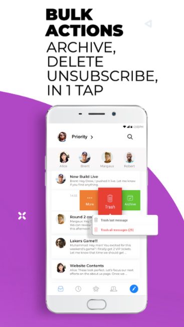 Spike email app for Android