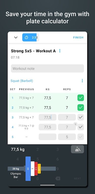 best weightlifting apps strong1