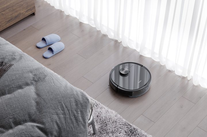 DEEBOT T8 AIVI in a bedroom