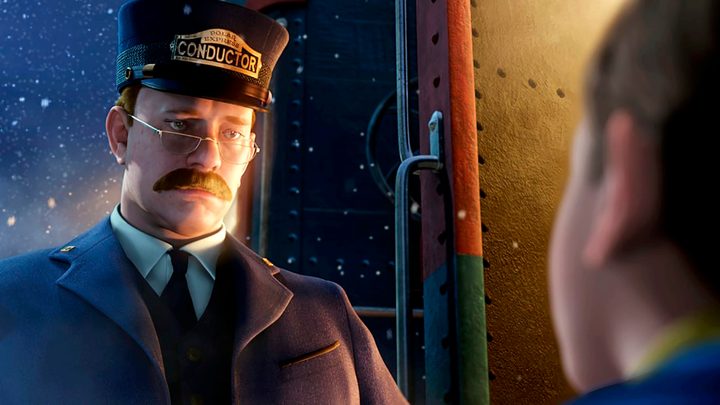 The conductor (Tom Hanks) in The Polar Express.