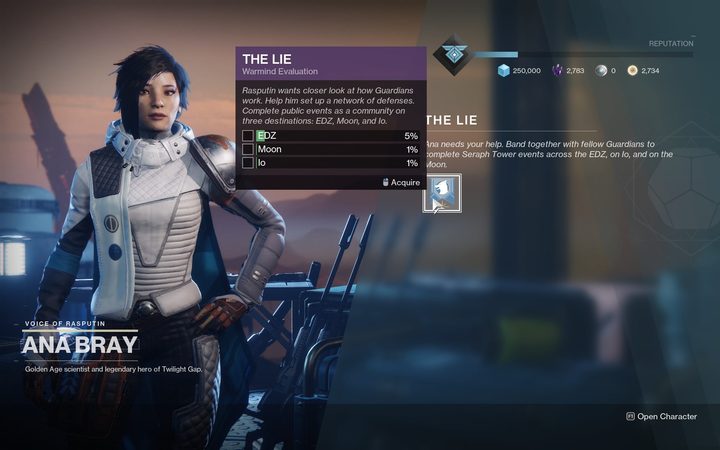 Destiny 2 The Lie