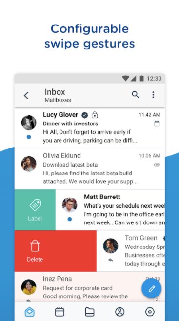 VMware Boxer email app