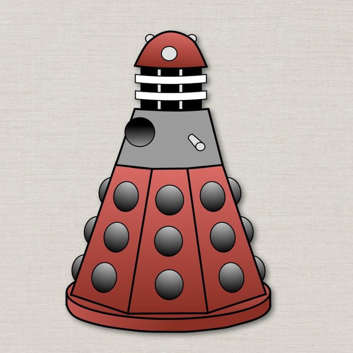 Screenshot of Dalek voice in Voice Changer Plus app.