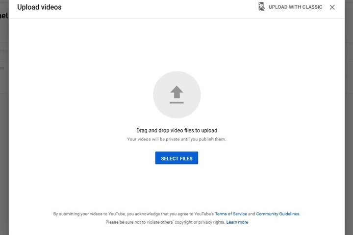 Zoom YouTube video upload