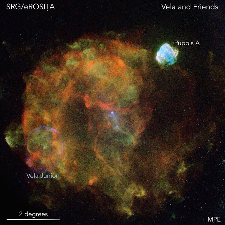 Vela supernova remnant