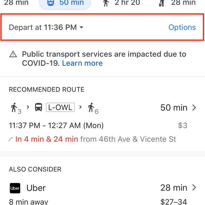 Google Maps accessible