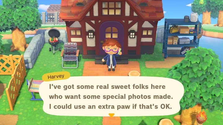 Animal Crossing wedding event