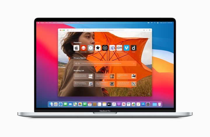 Apple MacOS Big Sur Safari