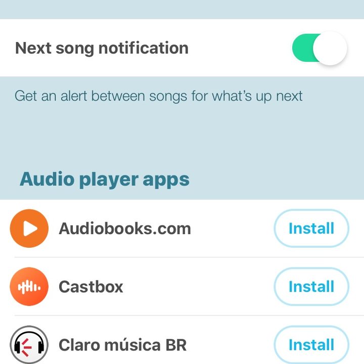 Waze audio player