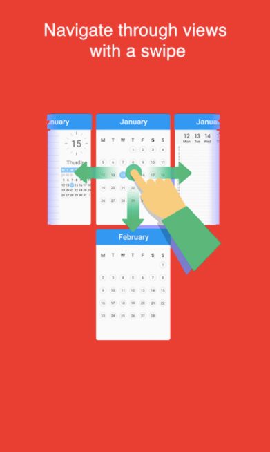 CloudCal calendar app for Android.