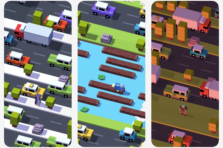 Crossy Road free kids game for Android and iPhone