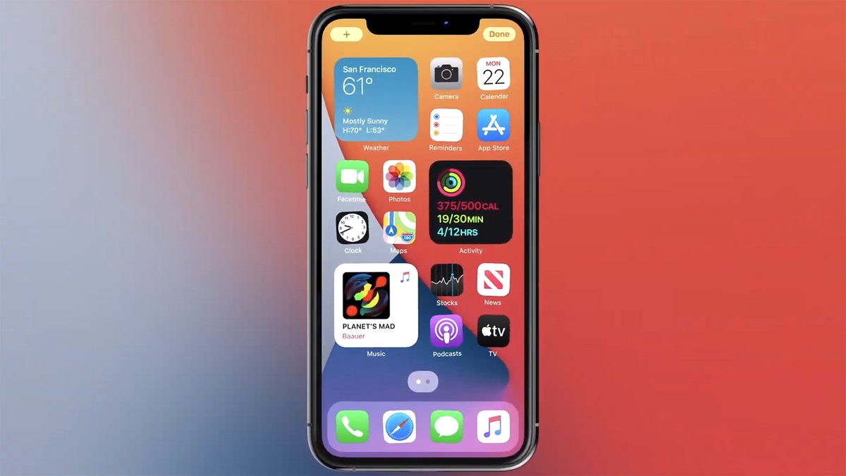 iOS 14 Main Home