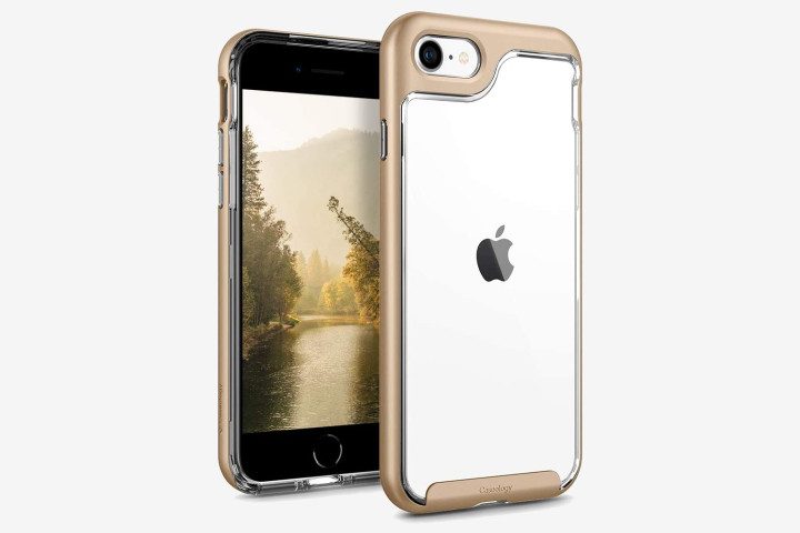 iPhone 8 Caseology Skyfall case in gold