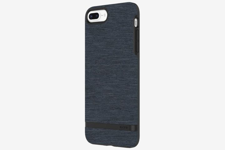 iPhone 8 in Incipio Carnaby case in blue