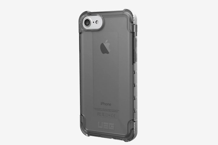 iPhone 8 in UAG Plyo Series grey case