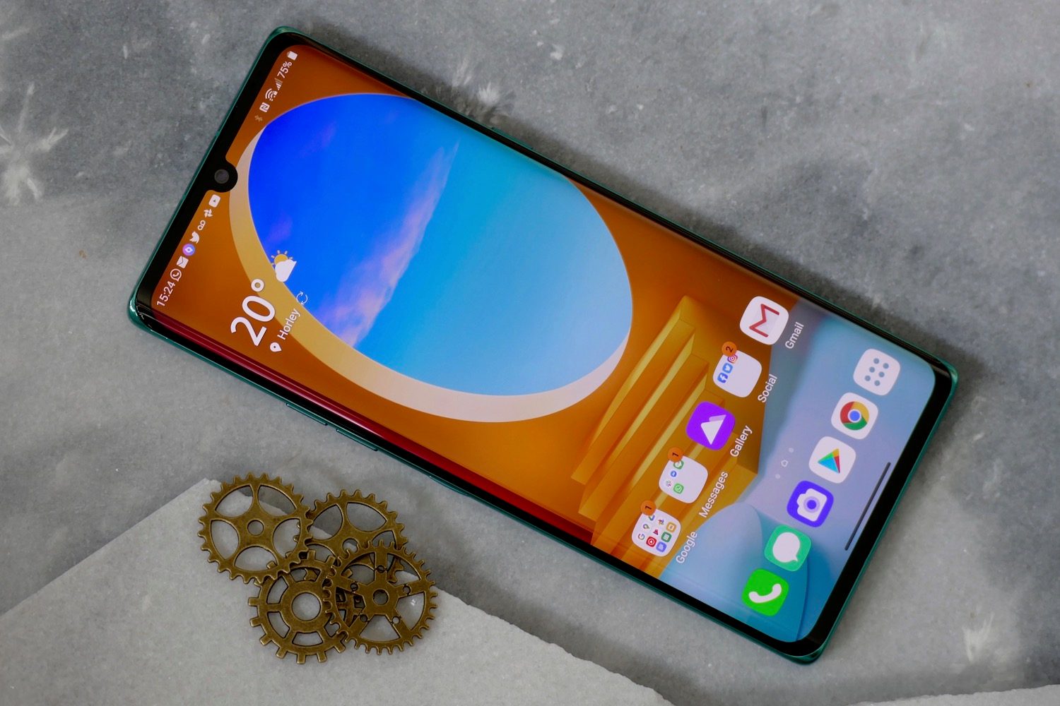 LG Velvet Screen