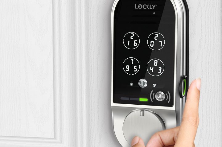 Lockly Vision fingerprint sensor