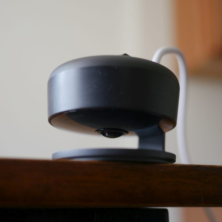 Logitech Circle View facing downward