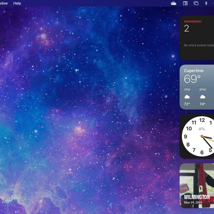 MacOS Big Sur Control Center