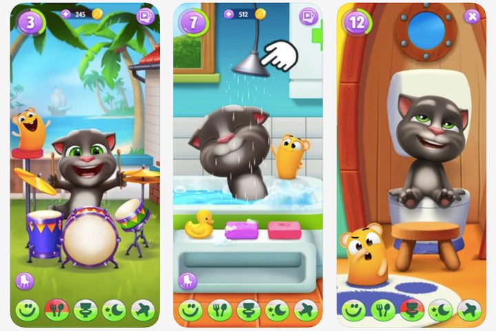 My Talking Tom 2 free kids game