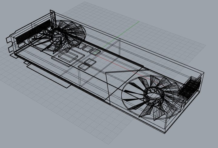Nvidia RTX 3080 leaked render