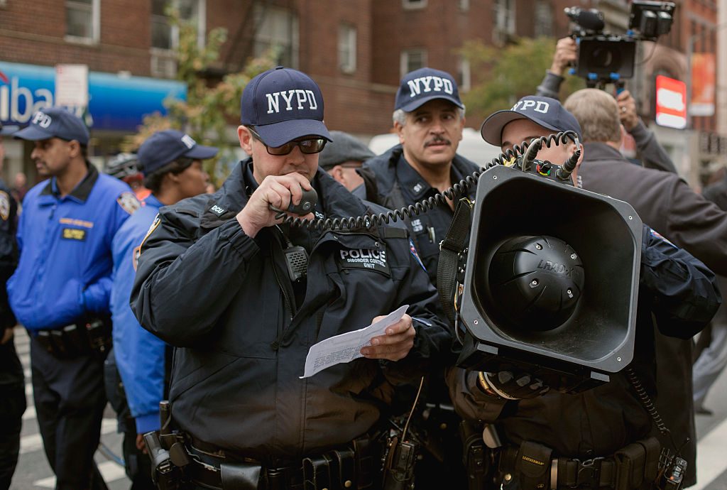 NYPD using an LRAD