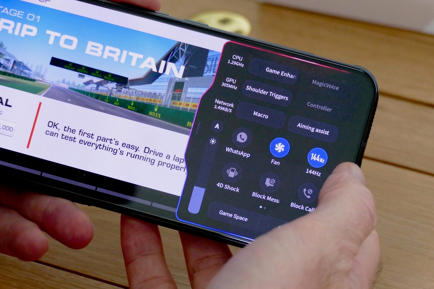 nubia red magic 5g review game space