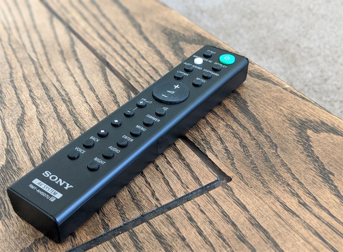 Sony HT-G700 remote
