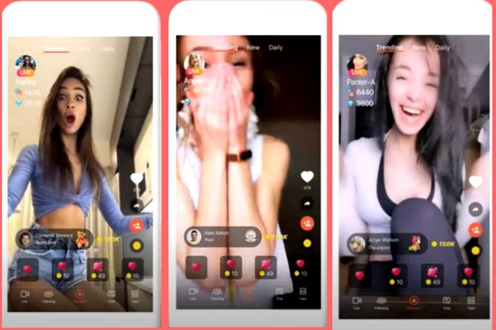 Tango livestreaming app