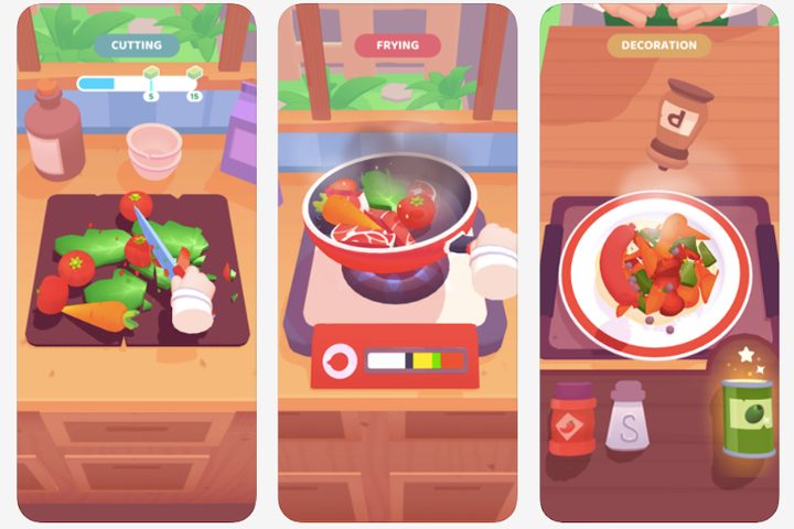 The Cook iPhone and Android kids game