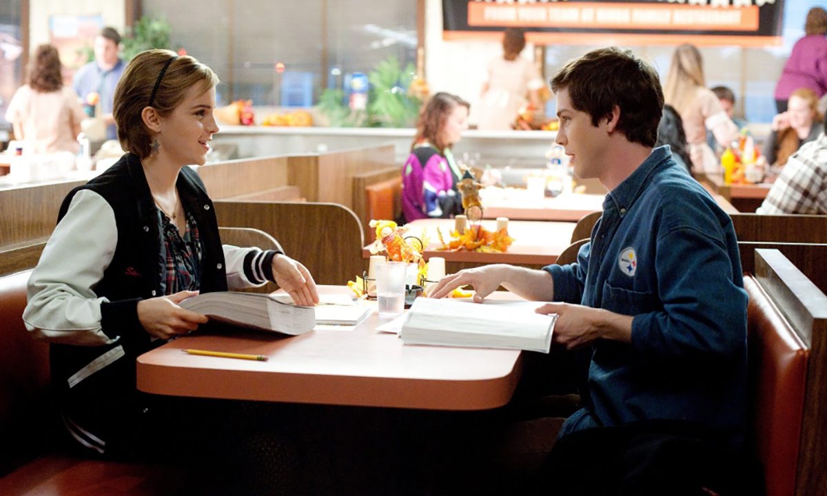 Logan Lerman and Emma Watson in The Perks of Being a Wallflower