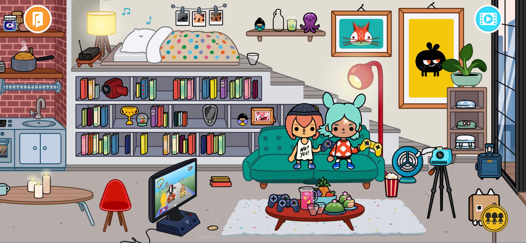Toca Life World home location