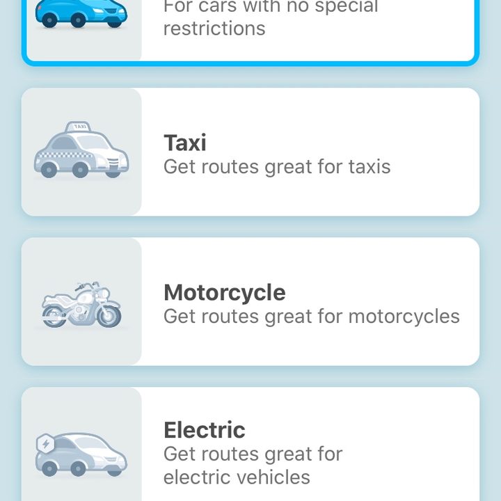 Waze vehicle