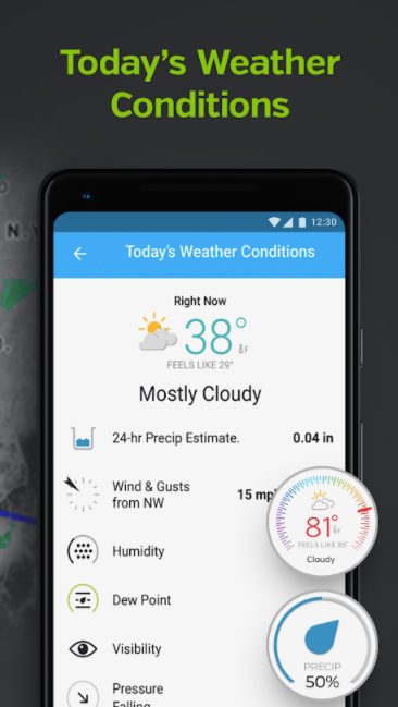 Weather Underground app