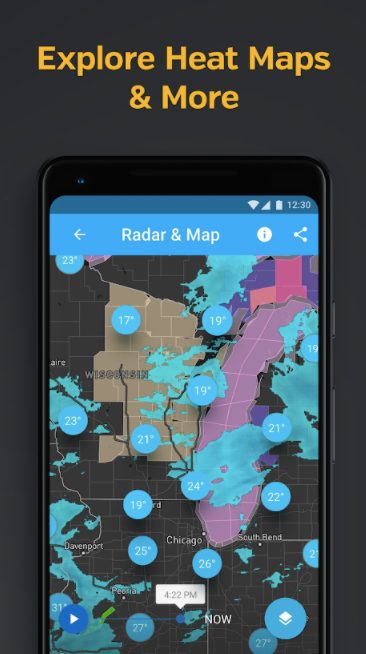 Weather Underground maps