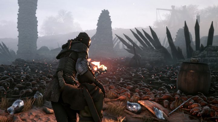screenshot of a plague tale innocence on pc